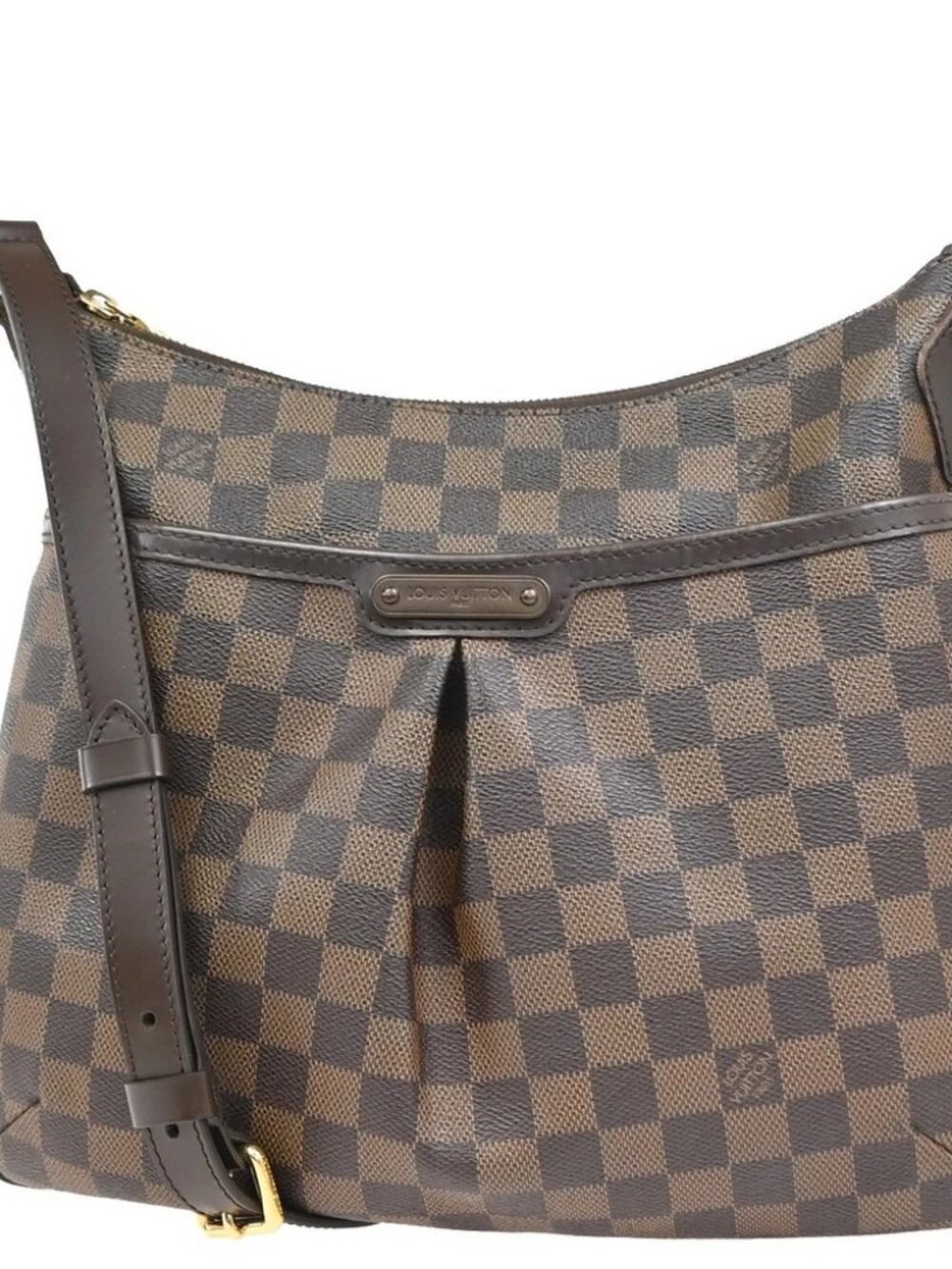 LOUIS VUITTON Bloomsbury PM Shoulder Bag Damier Leather Brown
